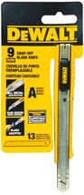 De Walt Snap Off Knife Metal Box Cu T Ter 9mm Blade Sharp Point Boxcutter DWHT10037 - £22.89 GBP