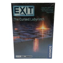 EXIT The Cursed Labyrinth Family-Friendly, Card-Based at-Home Escape Roo... - £11.81 GBP