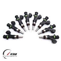 8 x Fuel Injectors fit Bosch 0280158123 1200cc 114 lb Long Nozzle EV14ST E85 - £256.87 GBP