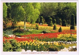 Postcard Cullen Gardens &amp; Miniature Village Whitby ON 100,000 Tulips - £3.10 GBP