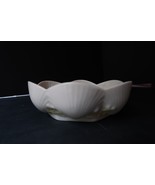 Vtg Belleek Shamrock Scallop Shell Salt Cellar 6th Mark &#39;65-&#39;80 - $375.23 MXN