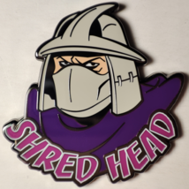 Teenage Mutant Ninja Turtles Shredder Shred Head Enamel Pin Official TMNT Badge - £11.32 GBP