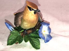 Cedar Waxwing Lenox Porcelain Bird Figurine - £20.29 GBP