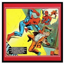 VINTAGE 1977 Marvel Spider-Man Amazing Fantasy Framed 12x12 Poster Display - $39.59