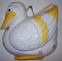 CERAMIC DUCK Mold &amp; Wall Hanging - Jello and more! Ready to Hang - EUC! - £15.66 GBP
