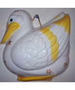 CERAMIC DUCK Mold &amp; Wall Hanging - Jello and more! Ready to Hang - EUC! - £16.01 GBP