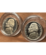 1991-S &amp; 1980 S Proof Jefferson Nickels - $11.52