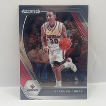 2021 Panini Prizm Draft Picks Basketball Stephen Curry Base 56 Davidson Wildcats - £1.57 GBP