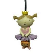 Seasons of Cannon Falls Ornament Trick or Treater Girl Pumpkin Halloween - £4.43 GBP