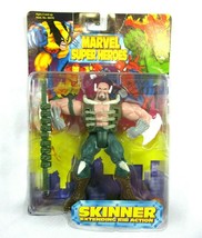 Vintage 1997 Marvel Super Heroes Skinner Extending Rib Action Figure Toy Biz NEW - £10.14 GBP