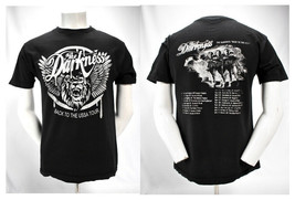THE DARKNESS Back to the USSA Tour T Shirt Medium Black - £39.62 GBP