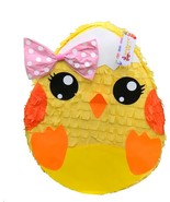 20&quot; Tall Easter Egg Pinata with Pink Bow Great For Easter Baby Shower Pa... - $55.48 CAD