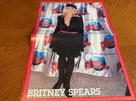 Britney Spears O-town teen magazine poster clipping pix cutting Planet Hollywood - £3.15 GBP
