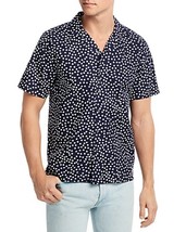 The Mens Store at Bloomingdales Short Sleeve Dot Print Camp Shirt, Size XL - £35.04 GBP