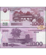 Korea North. Banknote 1000 won. 2008 (2009). Unc. Paper. Cat# P.64a - £6.15 GBP