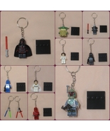 STAR WARS Minifigure Keychain +Stand-Luke Ahsoka Boba &amp; MORE-Free Ship U... - €11,46 EUR+