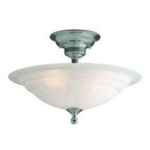 Dolan Designs 310-09 Richland Semi Flushmount Satin Nickel - $1,739.51 MXN