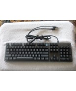 Logitech G512 Carbon GX Blue RGB Mechanical Gaming Keyboard mar23 #H - $74.25