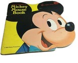Vintage MICKEY MOUSE BOOK A Golden Shape Book Copyright 1965 Soft Cover ... - $5.82