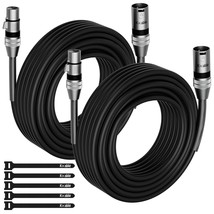 2 Pack Dmx To Dmx Stage Lighting Cable 50 Ft, 110 Ohms Impedance Dmx Mal... - £40.60 GBP