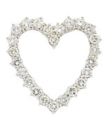 Authenticity Guarantee

14k White Gold 4.5 ct Diamond Heart Pendant/Pin ... - $123,507.13 MXN