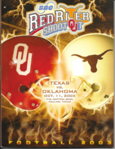 October 11, 2003 TEXAS LONGHORNS vs. OKLAHOMA SOONERS Red River Shootout... - $26.99