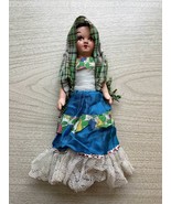 Vintage 30s Composition Mexican Folk Art Doll - 12&quot;  - $34.31 CAD