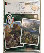 Craft House Water Color Paint Set Bears Lions Animals 13591 Audubon Society - $242.62 MXN