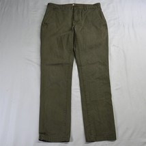 Gap 31 x 32 Green Slim Casual Mens Chino Pants - £11.85 GBP