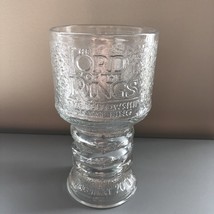 Lord of the Rings The Fellowship of the Ring December 2001 Glass Goblet ... - $10.36