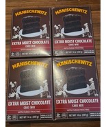 Lot Of 4 Manischewitz Extra Moist Chocolate Cake Mix Kosher Passover 12/... - $53.36 CAD