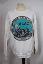 Vtg 90s ALAC American Lhasa Apso Club L Jerzees Dog Sweatshirt - £18.87 GBP