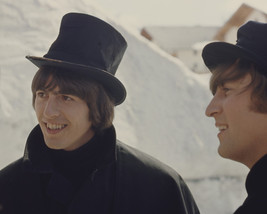  The Beatles John Lennon George Harrison Candid Filming Help! in Austria 16X20 C - £56.08 GBP