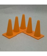 All Scale Miniatures Scale Traffic Cones pkg(5) - $6.61