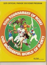 1979 Tournament of Roses Parade program rose bowl - £34.91 GBP