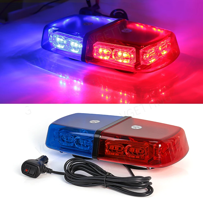 Car Roof Top Strobe Lights 36 LED Emergency Warning Safety Beacon Magnetic Mount - £47.25 GBP+