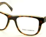 Nuevo D&amp;g Dolce&amp;Gabbana DG3252 3049 Top Havana En Transparente Gafas 54-... - $105.91