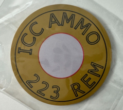 Shot Show 2024 ICC Ammo 223 REM Logo Morale Patch - £7.01 GBP