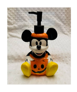 Disney Halloween Mickey Mouse Pumpkin Pump Dispenser (Soap, Lotion)- NEW - £17.15 GBP