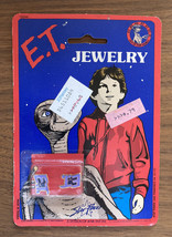 E.T. The Extra Terrestrial ET Movie Logo Earrings NOS - £15.73 GBP