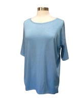 LuLaRoe Womens Randy Heathered Blue Tunic Size XS Extra Small Knit Top NEW - $167.14 MXN