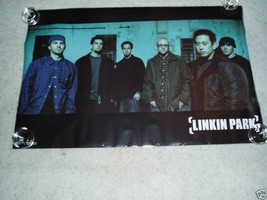 Linkin Park Poster Band Shot Black Border - $1,658.38 MXN
