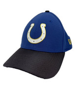 Indianapolis Colts Hat Cap Blue Size Medium New Era 39Thirty NFL Footbal... - £13.19 GBP