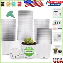 Eco-Friendly 120 Pcs Plant Pots with 15 Labels - Perfect for Transplanting - $44.74 CAD