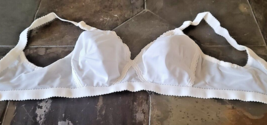 34C Playtex Cross Your Heart Tricot Cups Full Coverage Wireless Bra #685 - $18.79