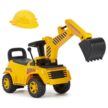 VEVOR Ride On Toddler Car, for Toddler 19 to 36 Months, Excavator Digger... - $45.99