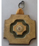 Beautiful Vintage Enameled Wooden Wall Hanging - Latin Dealvia Jervi - VGC - $33.94 CAD