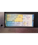 Z Z TOP / SAMMY HAGAR - VINTAGE LAMINATED JULY 22, 1983 CONCERT TICKET STUB - $186.40 MXN