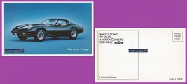 1979 Chevrolet Corvette Coupe Factory Farbe Postkarte – Postkarte – Usa –... - £5.96 GBP