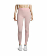 Xersion Women&#39;s Lounge Seamless Ribbed Leggings MEDIUM Fitted Tranquil Pink - $25.17 CAD
